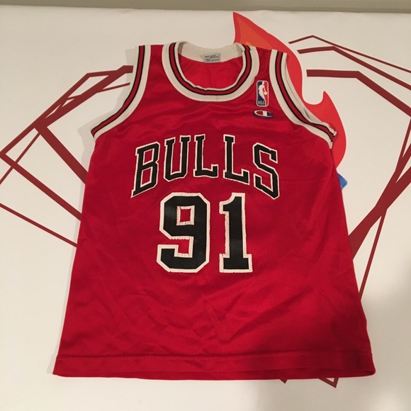 dennis rodman champion jersey